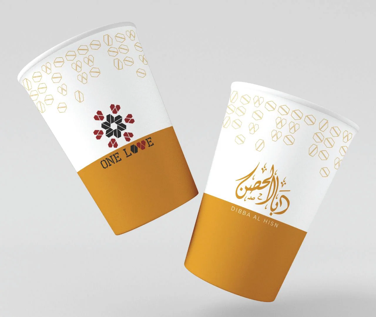 Branded cups and mugs