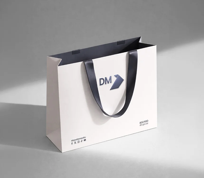 Custom branded bag